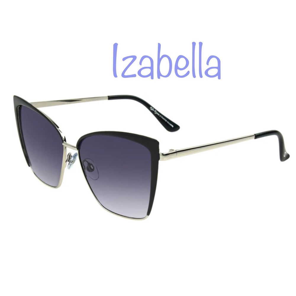 Foster Grant-Sophia Vergara IZABELLA Cat Eye Sunglasses With Case - Picture 2 of 4